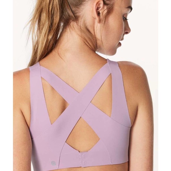 Lululemon Enlite Bra Lilac Quartz, Size 36C - Picture 2 of 6